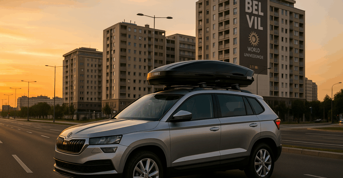 Cena iznajmljivanja krovnog kofera u Beogradu – povoljno i praktično rešenje